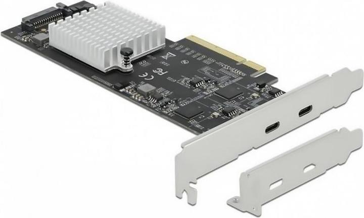 Produktbild Delock PCI-Express-Karte USB 3.2 Gen2x2 - 2x USB-C Dual Channel