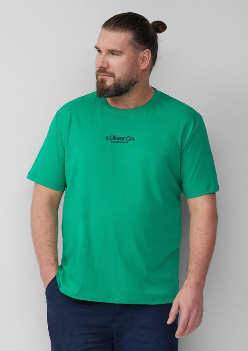 Produktbild S.Oliver T-Shirt T-Shirt aus Baumwolle mit Logo-Print (3XL)