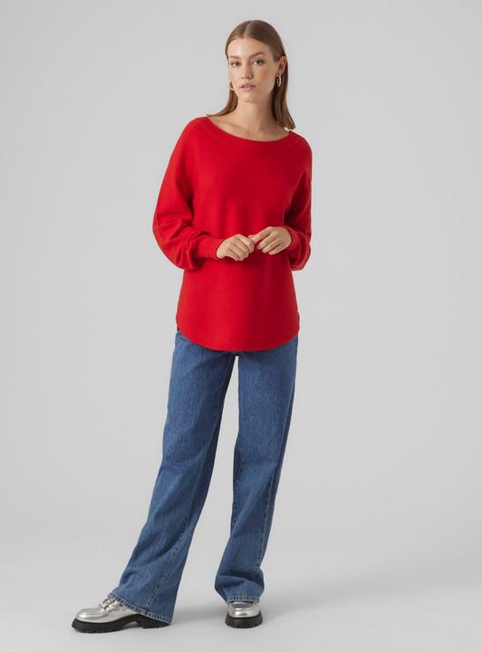 Produktbild Vero Moda VMNANCY LS BOATNECK PULLOVER GA EXC Strickpullover (XS)