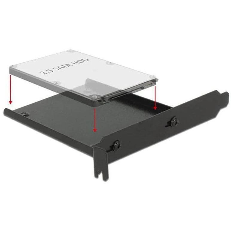 Delock Einbaurahmen für 1 x 2.5"HDD/SDD, SSD + Festplatte Zubehör