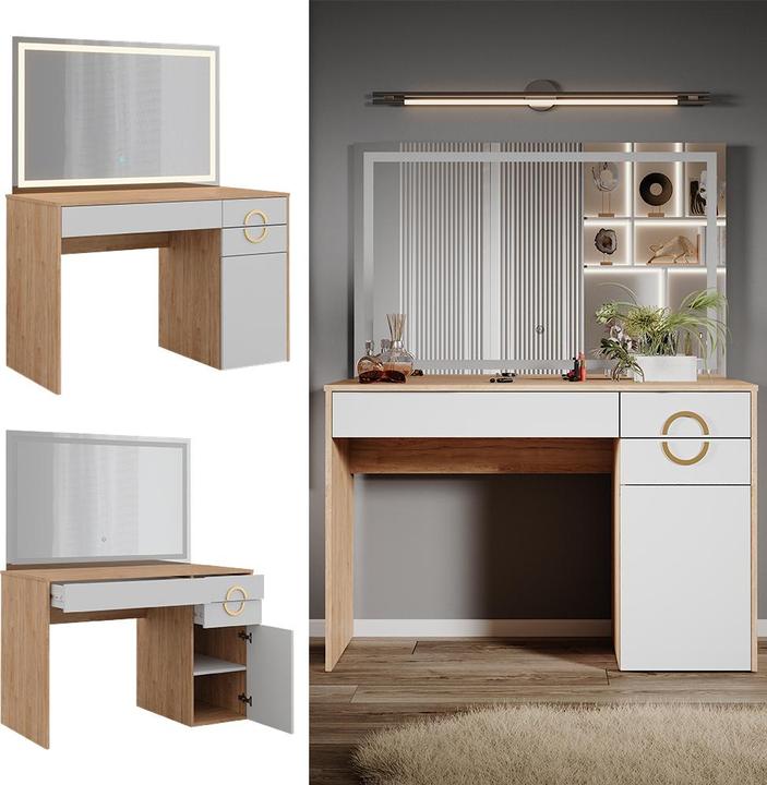 Image du produit Vicco Adela avec miroir LED (115 x 55 x 76.5 cm)