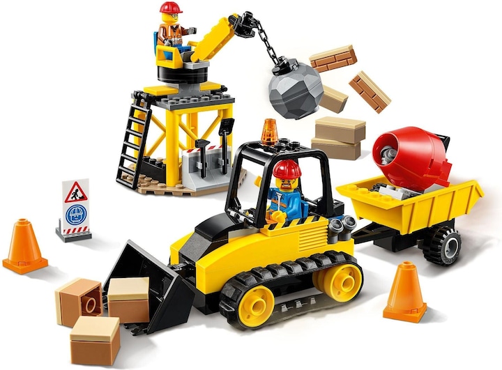 Produktbild LEGO Bagger auf der Baustelle (60252, LEGO City)