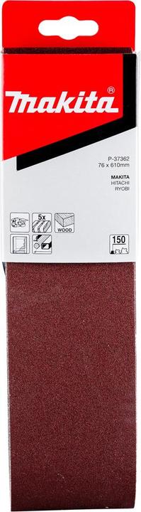 Image du produit Makita Bande abrasive 76x610mm K150 (K150)