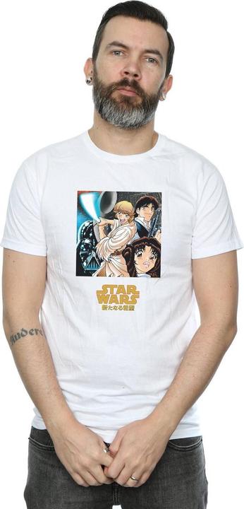 Produktbild Star Wars Anime Poster TShirt (3XL)