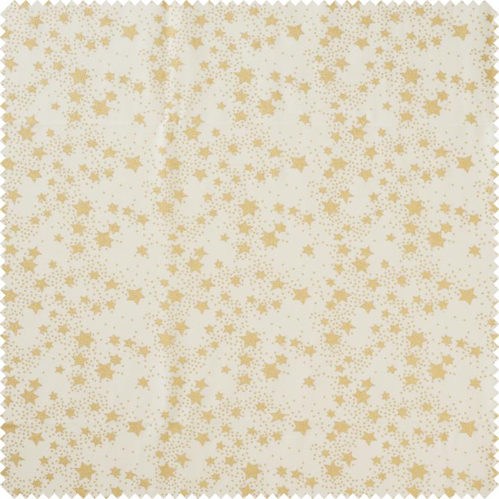 Immagine prodotto VBS Tessuto in cotone "Stars", color crema, largo circa 145 cm, al metro