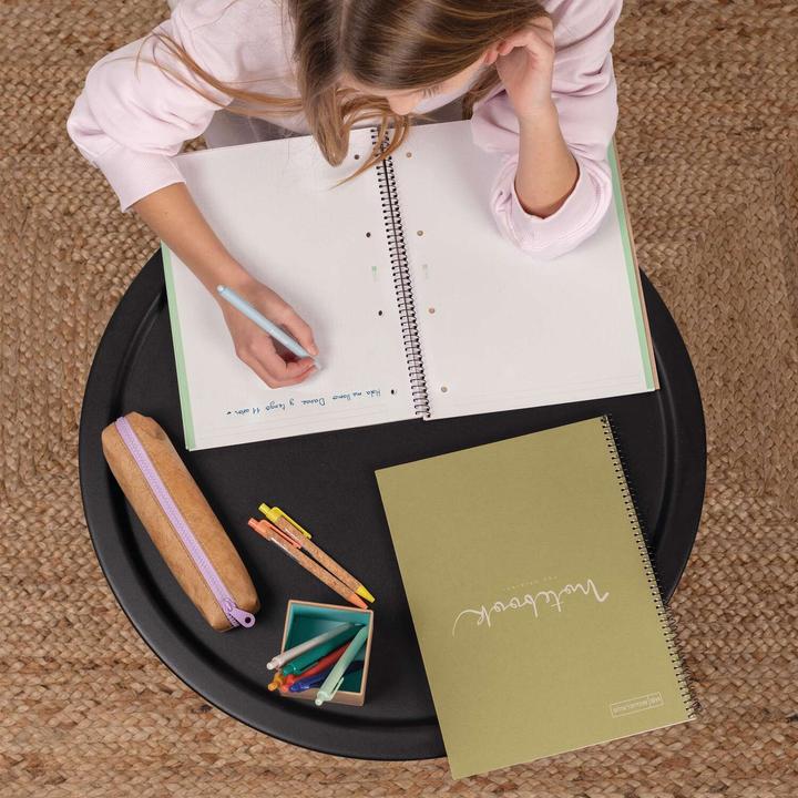 Productafbeelding Miquelrius NB-1 Emoties, A4, 80 kortelių, 90 g žalios spalvos (A4, Gecontroleerd, Hardcover)