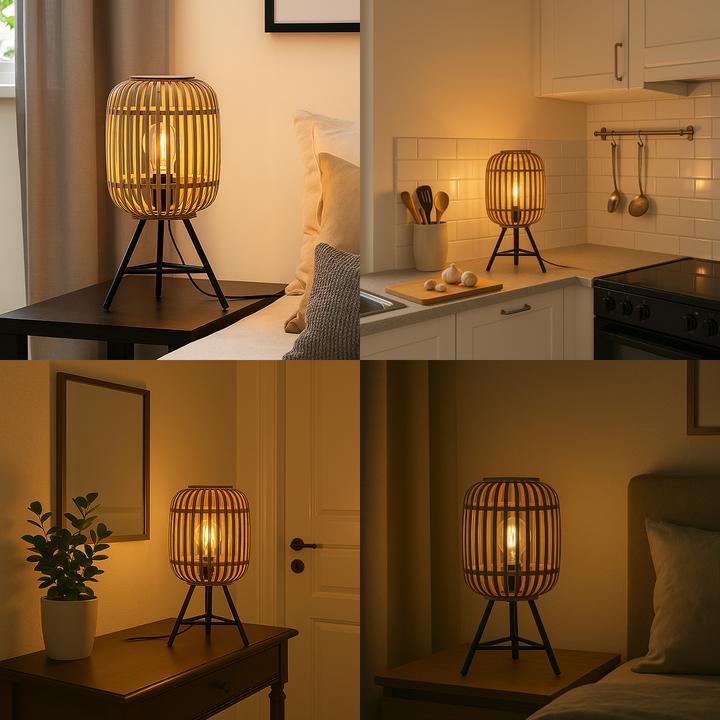 Produktbild Brilliant Woodrow E27 TL Tischleuchte (E27)