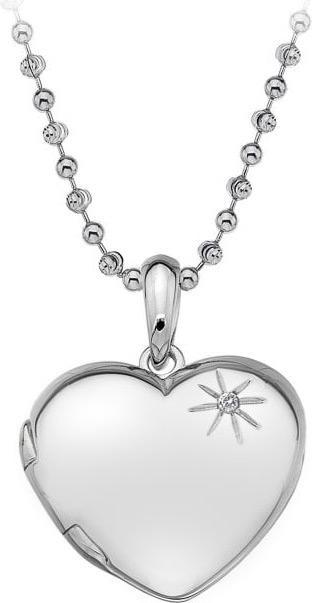 Hot Diamonds Herz Memories Medaillon (Silber 925, 45 cm)