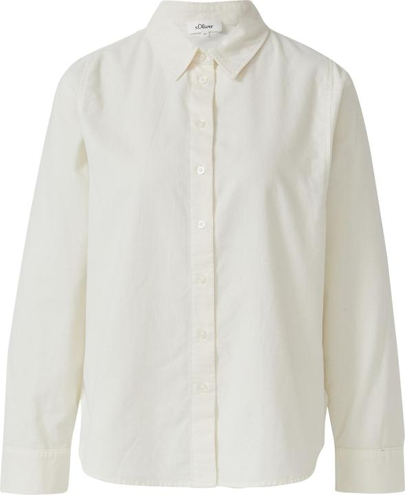 Immagine prodotto s.Oliver Bluse Feincord-Bluse mit Hemdkragen (48)