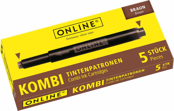 Produktbild Online Tintenpatronen Kombi (12 Stk., Braun)