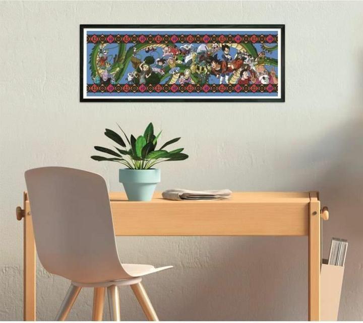 Actual product image Clementoni Puzzle 1000 Panorama Compact Dragon Ball (1000 pieces)