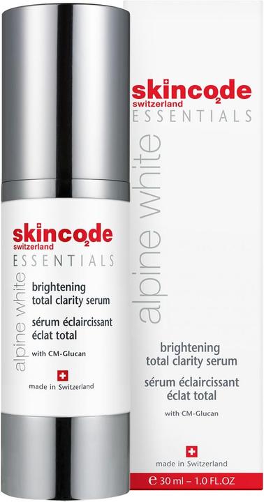 Actual product image Skincode Essential Alpine White Brightening Total Claity Serum (30 ml)