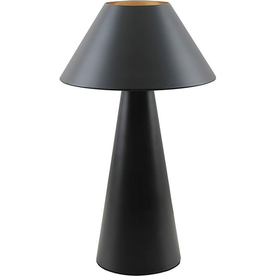 F-Bright, Lampada da tavolo, E27 mushroom-shaped table lamp, black colour, ø200 x 325 mm (E27)