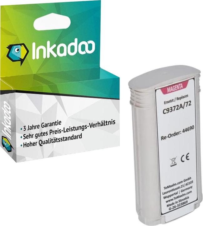 HP CN629A 772 Magenta Tintenpatrone - Original Für Designjet Drucker 300ml