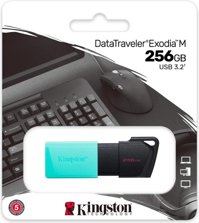 Actual product image Kingston DataTraveler Exodia M (256 GB, USB-A)