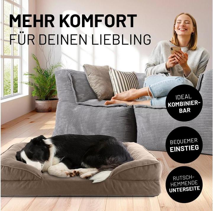 Produktbild Lumaland Hundebett Indoor Cord M (Hund)