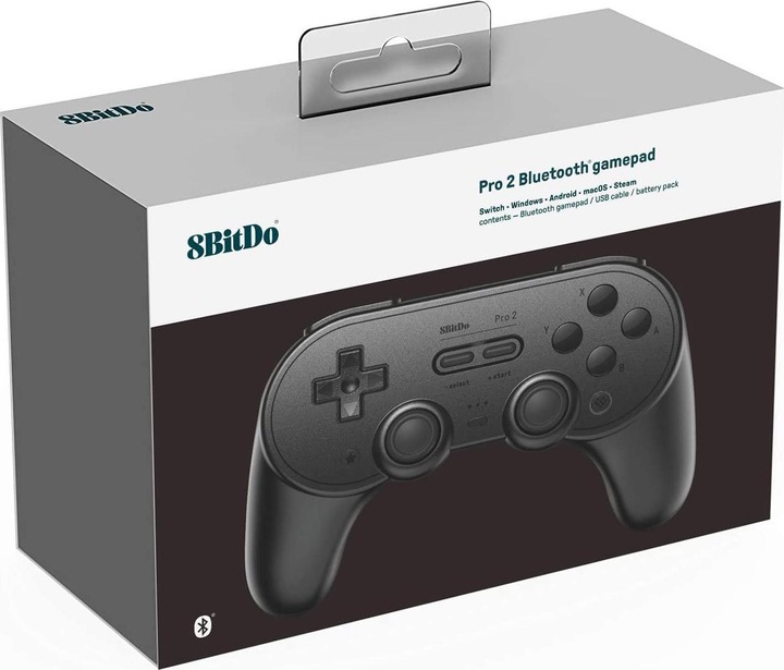Image du produit 8bitdo Pro2 (Android, iOS, PC, Switch, Steam Machine, Framboise Pi 3)