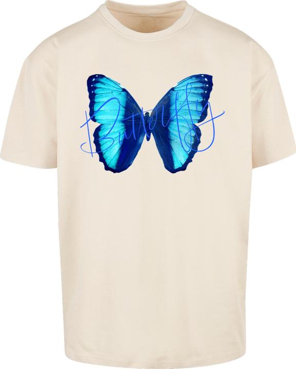 Produktbild Merchcode Butterfly Blue Heavy Oversized Tee - 117559 (M)