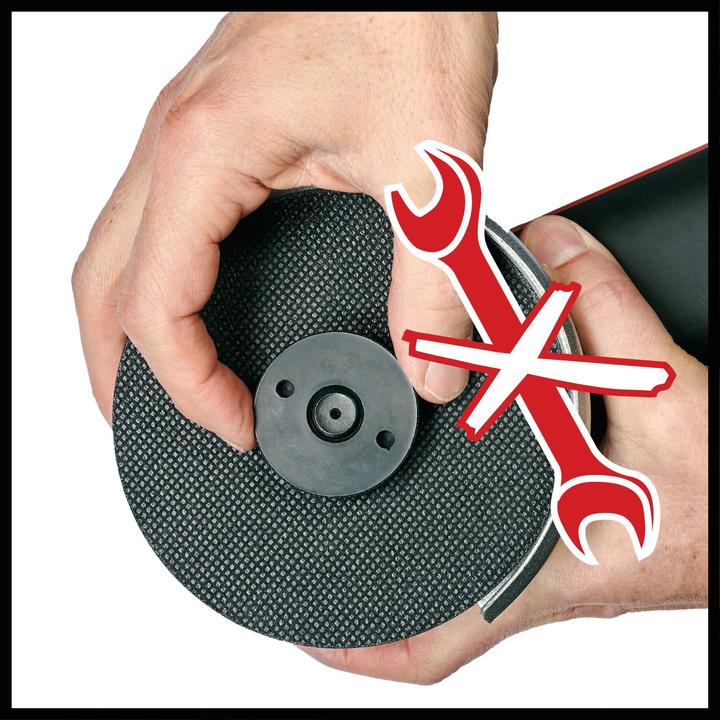Actual product image Einhell AXXIO 18/125 Q Solo (125 mm)