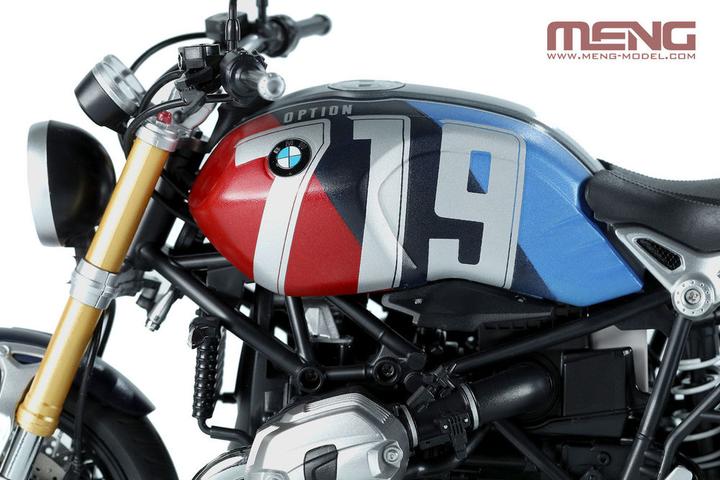 Produktbild Meng-Model BMW R nineT Option 719 Mars Red/CosmicBlue (Pre-colored Edition)