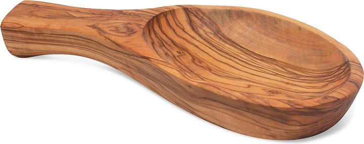 Natura Punto Schale Blattform, Tapasschale, 22 cm, Olivenholz