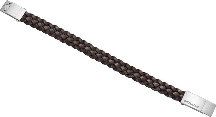 Immagine prodotto Police Bracciale Indy II Marrone (21 cm, Acciaio inossidabile, Cuoio)