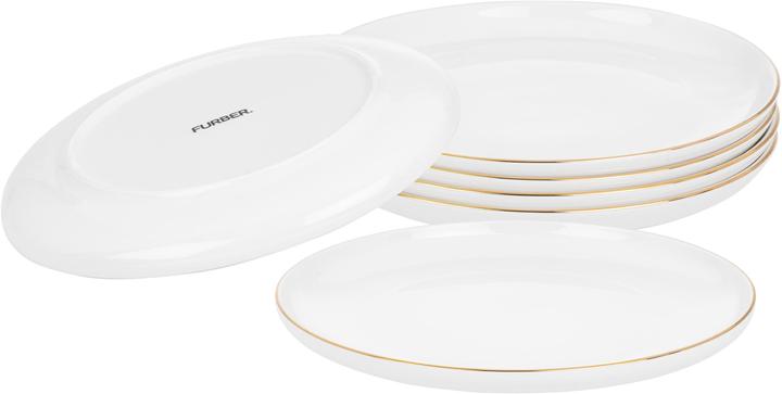 Immagine prodotto Furber Piatto da pranzo (6 x, 26.50 cm)