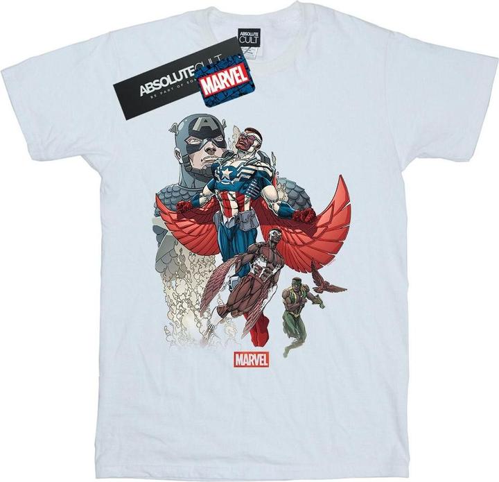 Produktbild Captain America Falcon Evolution TShirt Jungen (116)