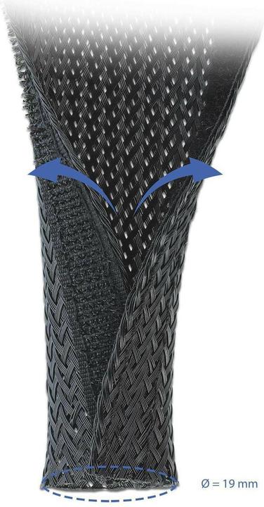 Actual product image Delock Braided hose (Cable conduit, 200 cm)