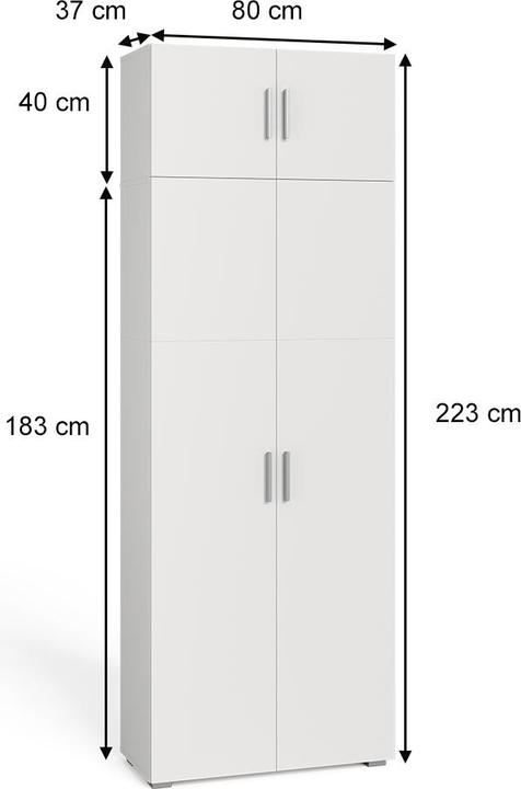 Actual product image Vicco Ingo (80 x 37 x 182.40 cm)