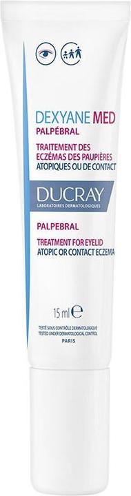 Ducray Dexyane Med Palpebral Eye Cream For Eyelid Eczema - 15ml (Crème pour les yeux, Journée, 15 ml)