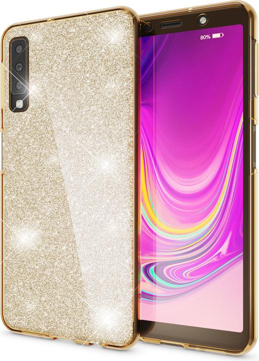 Produktbild Nalia 360 Grad Glitzer Hülle (Samsung Galaxy A7 (2018))