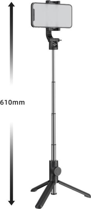 Actual product image Swissten Bluetooth Selfie Stick Aluminium TRIPOD PRO