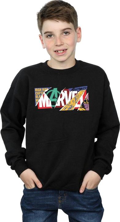 Produktbild Collage Logo Sweatshirt Jungen (116)