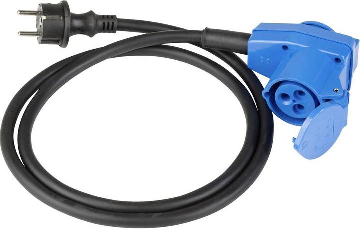 As - Schwabe CEE adapter cable Caravan (1.50 m, CEE 7/3, CEE)