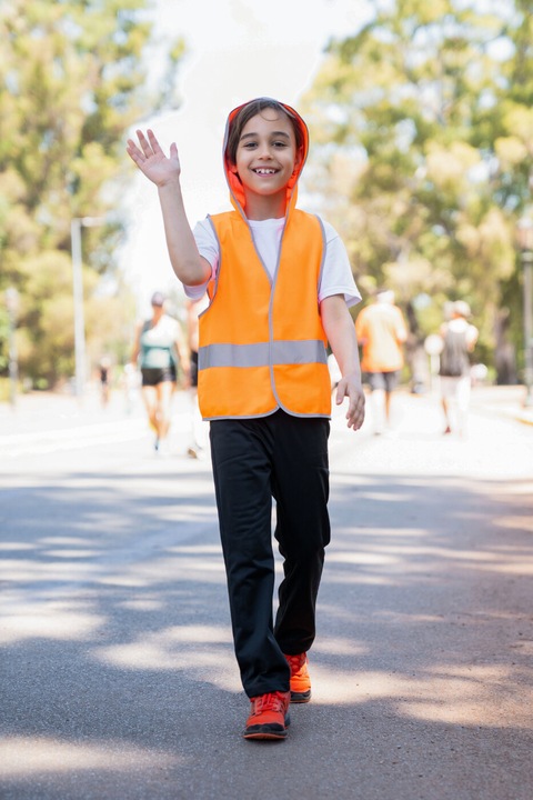 Produktbild Korntex Kinderweste mit Hoodie (XS)
