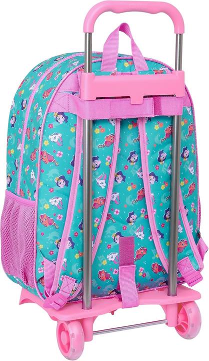 Actual product image My Little Pony School rucksack with wheels Magic Pink turquoise 33 x 42 x 14 cm