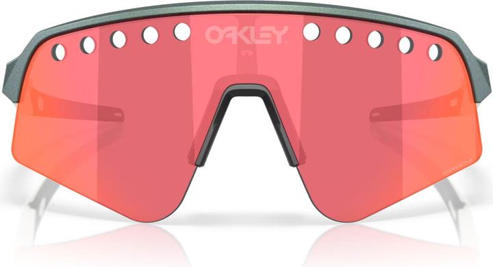 Actual product image Oakley Sutro Lite Sweep - Prizm - Fahrradbrille (Matte Silver-Blue Colourshift, Prizm trail torch)