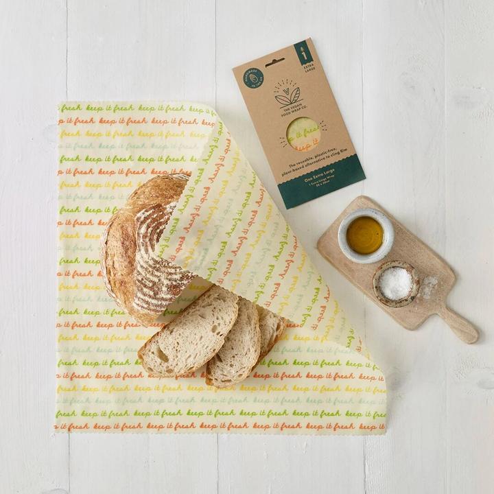 Actual product image The Beeswax Wrap Co. Vegan beeswax wipes set of 5 Keep it Fresh (5 x)