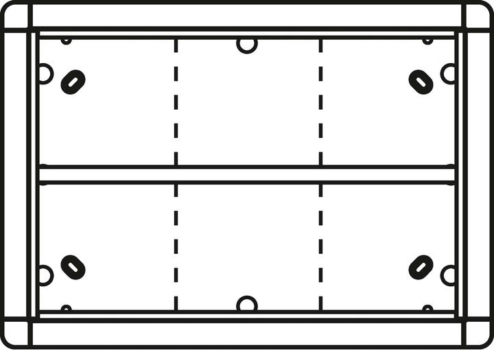 Actual product image Ritto AP frame