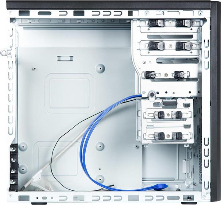 Image du produit Chieftec Midi Tower BD-25B-350GPB, noir (mATX, Mini-ITX)