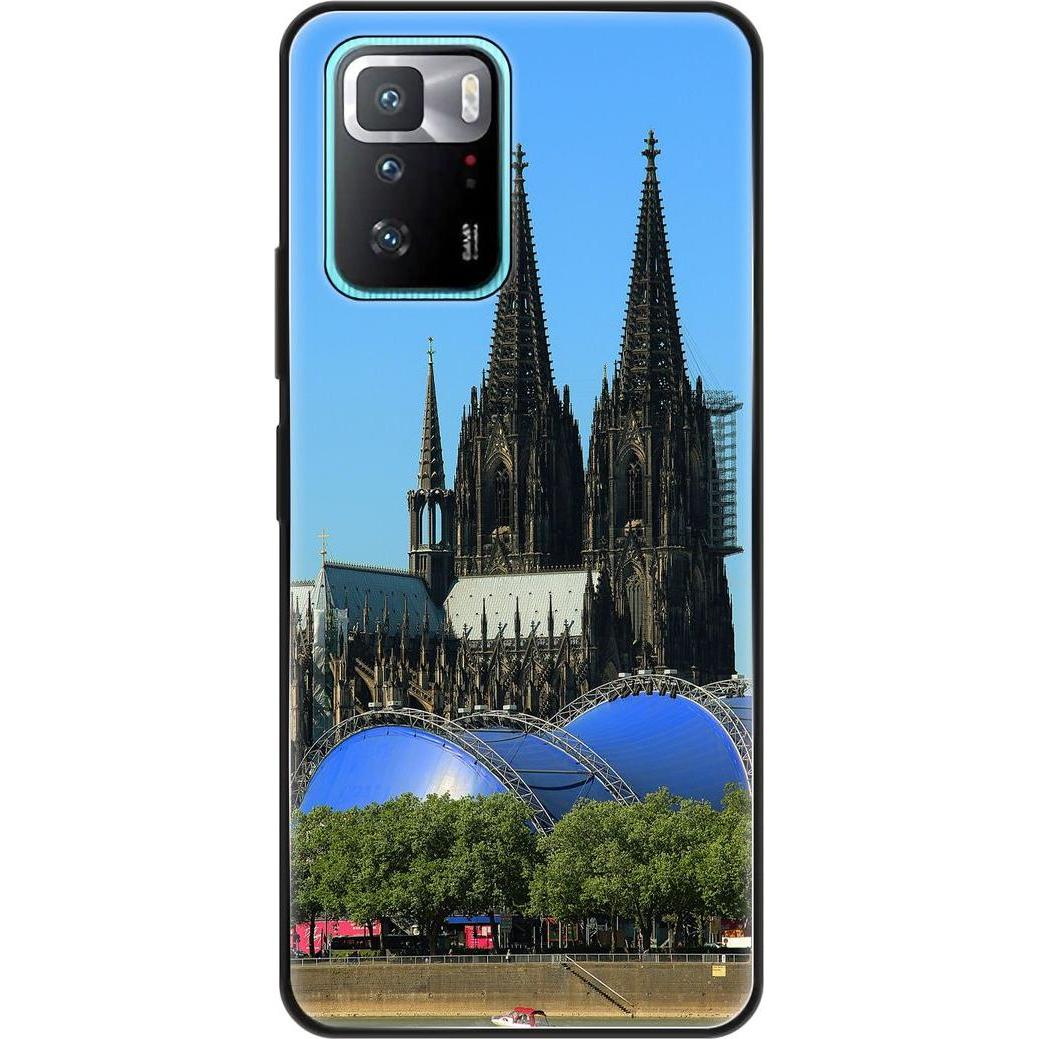 Thumbnail - König Design Hülle Handy Schutz für Xiaomi Poco X3 GT Case Cover Tasche Bumper Etuis TPU Neu (Xiaomi Poco X3 GT), Smartp...