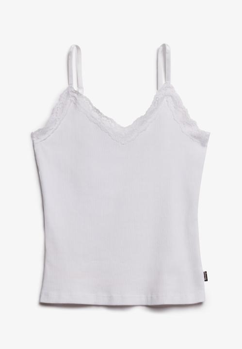 Actual product image Superdry Essential Lace Trim Cami (10XL)
