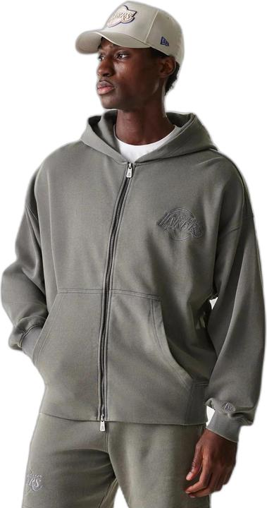 Immagine prodotto New Era Felpa con zip completa Los Angeles Lakers Washed (XL)