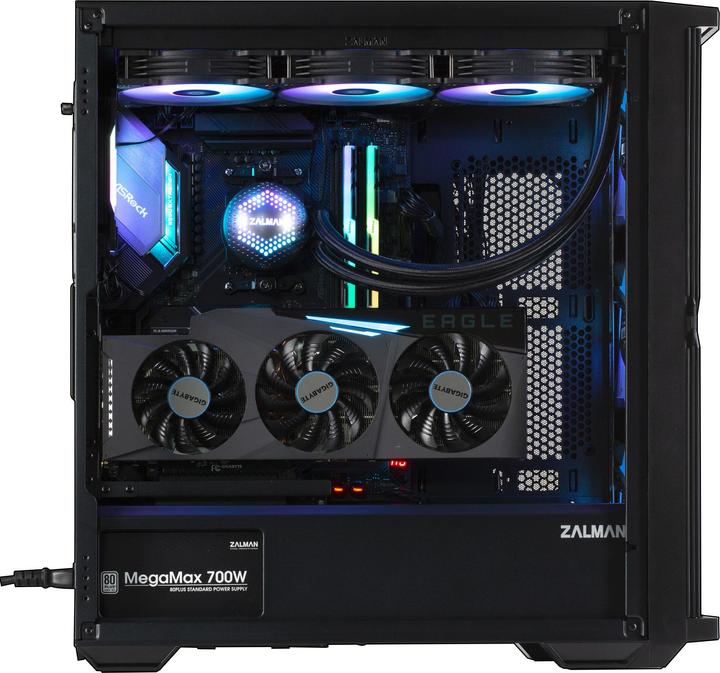 Actual product image Zalman Z10 Plus case (Mini-ITX, ATX, Mini-ATX)