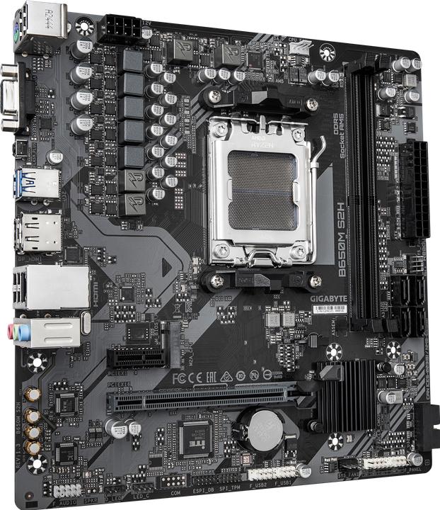 Produktbild Gigabyte B650M DS2H (rev 1.0) (AM5, AMD B650, mATX)