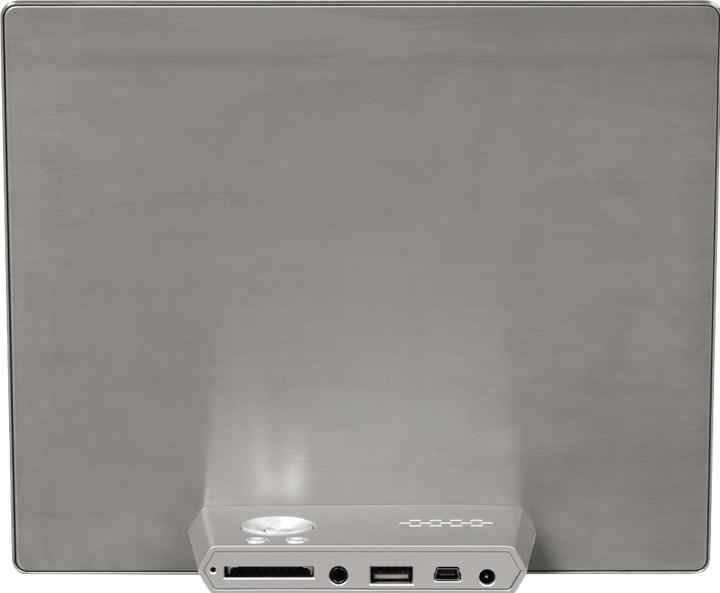 Produktbild Hama 97SLP Slim Steel 24,64cm (9.70", 1024 x 768 Pixel)
