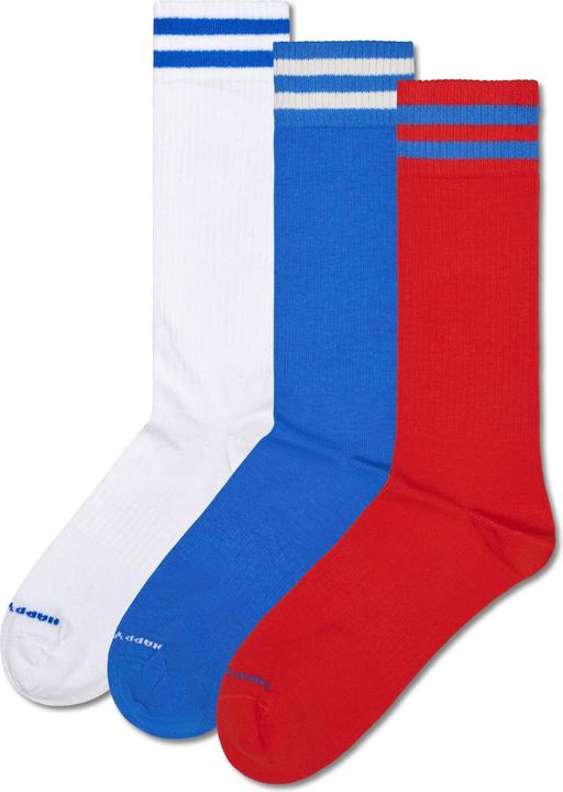 White, White/Blau/Rot