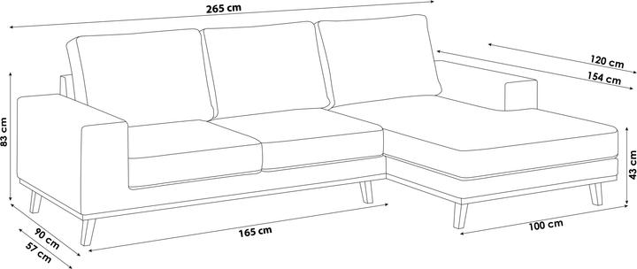 Produktbild Trendmanufaktur Yellow (Ecksofa)