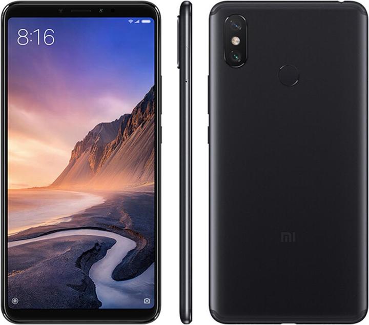 Produktbild Xiaomi Mi Max 3 (64 GB, Schwarz, 6.90", Hybrid Dual SIM, 4G)